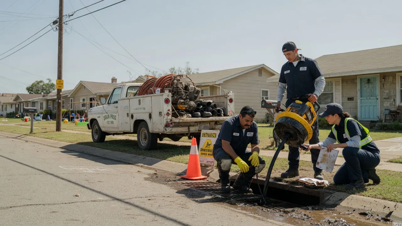 Drain Cleaning in Drumright, OK near me